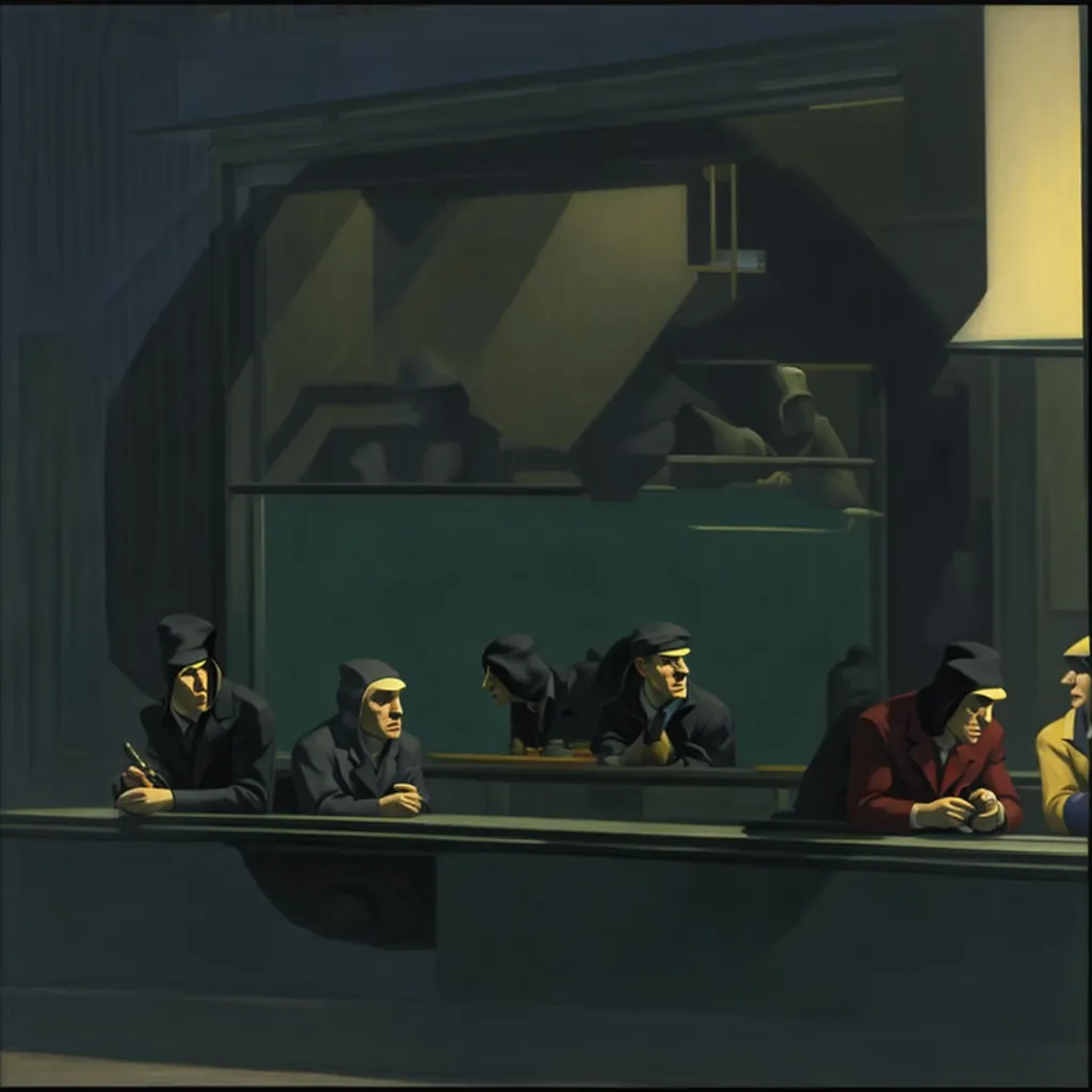 1942 - Nighthawks - Edward Hopper